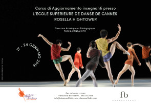 Viaggio di studio all’Ecole Superieure de Danse de Cannes Rosella Hightower dal 17 al 24 gennaio 2016