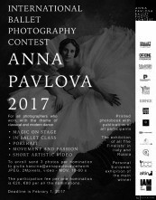 Anna Pavlova International Ballet Photography Contest 2017