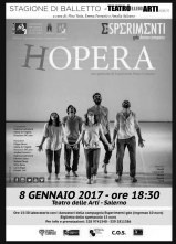 A Salerno E.sperimenti GdO Dance Company con Hopera di Federica Galimberti, Mattia De Virgiliis e Francesco Di Luzio