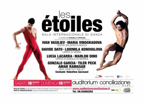 Les Étoiles, gala internazionale di danza, all’Auditorium Conciliazione di Roma