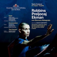 Al Teatro dell’Opera di Roma trittico con coreografie di Alexander Ekman, Angelin Preljocaj e Jerome Robbins.