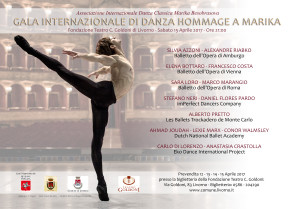 Gala Internazionale di Danza Hommage a Marika al Teatro Goldoni di Livorno