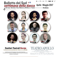Balletto del Sud. Settimana della Danza a Lecce con spettacoli, stage, conferenze.