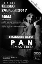 PAN/remastered di Emanuele Soavi al Teatro Eliseo di Roma per InMovimento