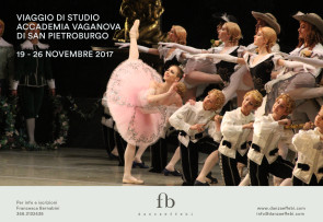 Accademia Vaganova di San Pietroburgo. Viaggio di studi per insegnanti di danza dal 19 al 26 novembre 2017.