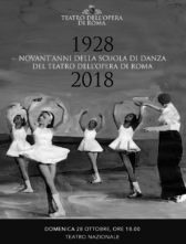 La Scuola di danza del Teatro dell’Opera di Roma festeggia i suoi 90 anni con un Gala al Teatro Nazionale