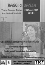 Gala in ricordo di Marilena Goria al Teatro Nuovo di Torino