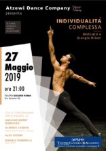 A Roma la Atzewi Dance Company in Individualità complessa