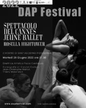 Il Cannes Jeune Ballet Rosella Hightower al Dap Festival con coreografie di Jean-Christophe Maillot, Carolyn Carlson e Thierry Malandain
