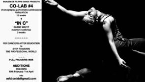 CO-LAB #4 + “IN C” Sasha Waltz - repertory workshop. Choreographic-Performative Professional Formation. Audizioni a Bologna.