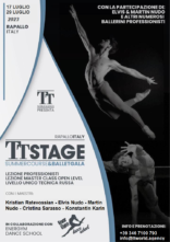 TT Summer Course & Ballet Gala 2023. TT World Agency di Londra organizza a Rapallo uno stage di danza classica con il maestro Kristian Ratevossian e i ballerini professionisti Martin ed Elvis Nudo