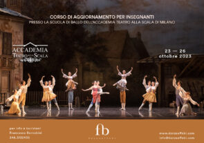 Scuola di ballo Accademia Teatro alla Scala. Corso di aggiornamento insegnanti dal 23 al 26 ottobre 2023