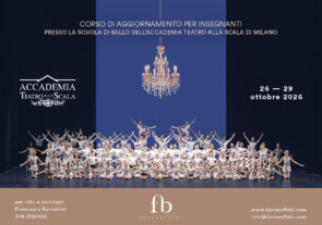 Scuola di ballo Accademia Teatro alla Scala. Corso di aggiornamento insegnanti dal 26 al 29 ottobre 2026